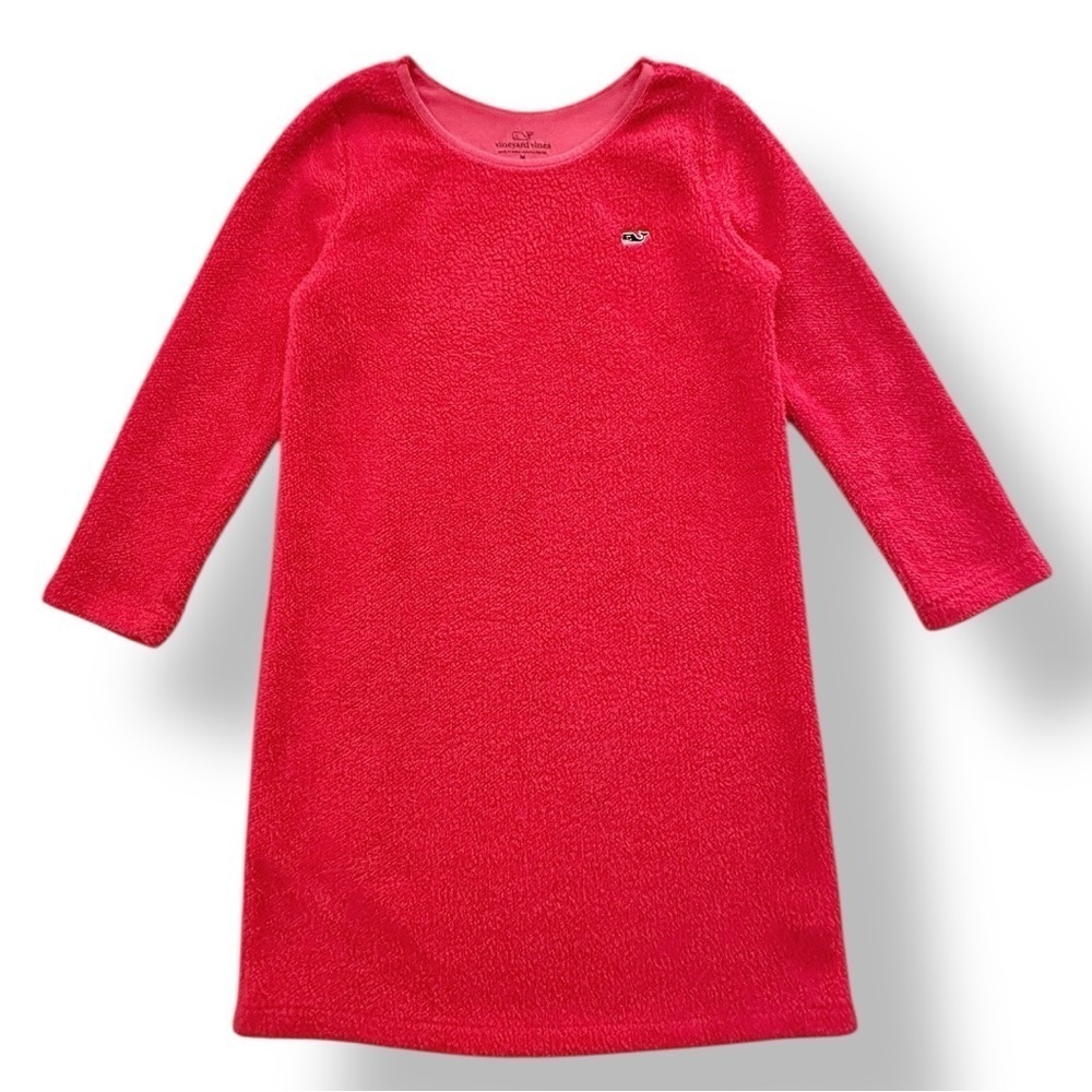 Vineyard Vines | Fleece Long Sleeve Dress (10-12 yrs) 🐳